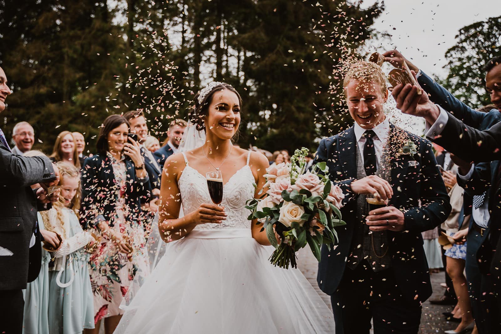 larchfield estate wedding photography